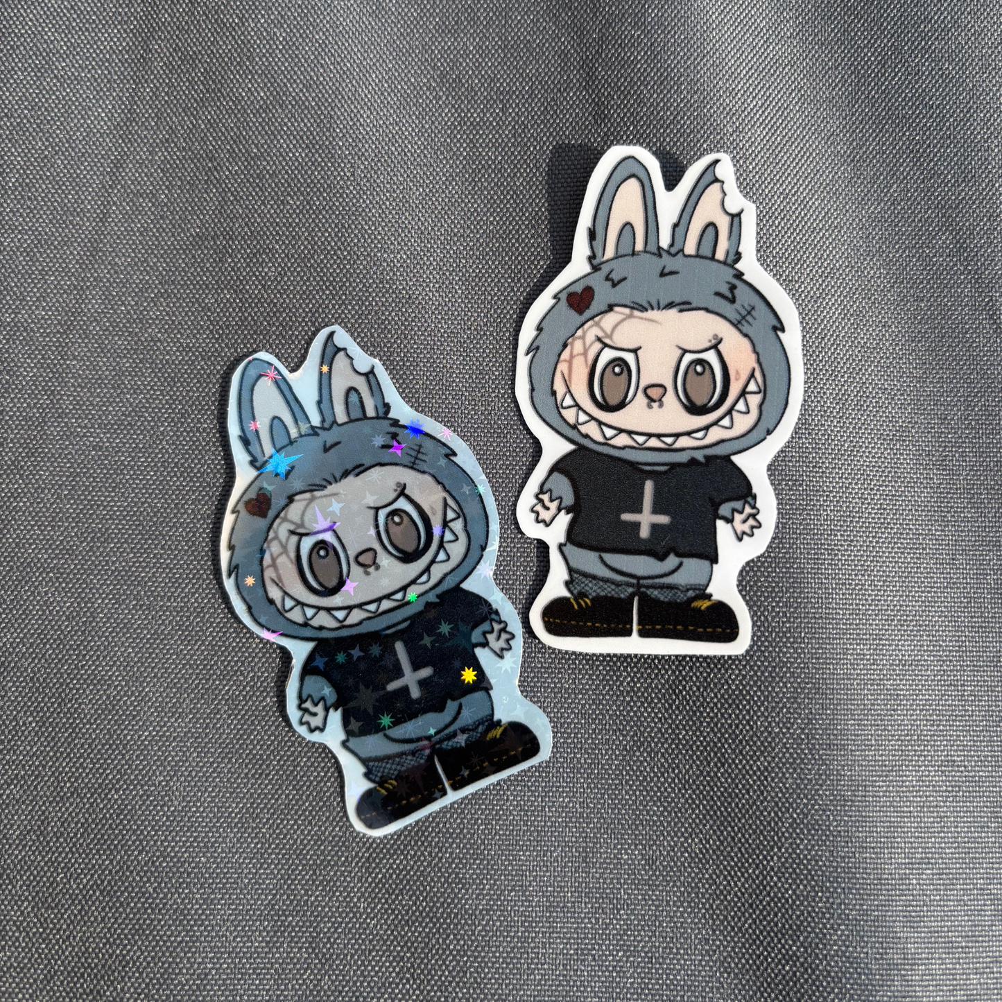 Gothic Labubu Vinyl Sticker