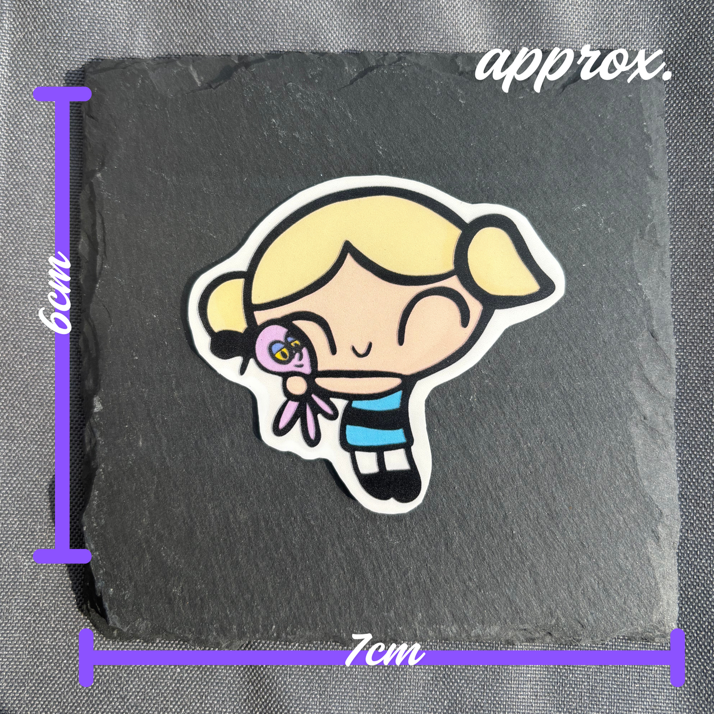 Bubbles - Powerpuff Girls Series Vinyl Sticker