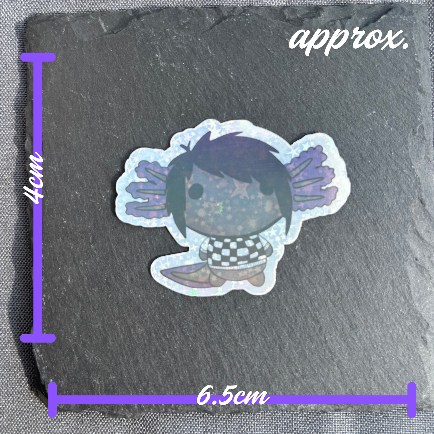 Emolotl - Emo Axolotl Vinyl Sticker