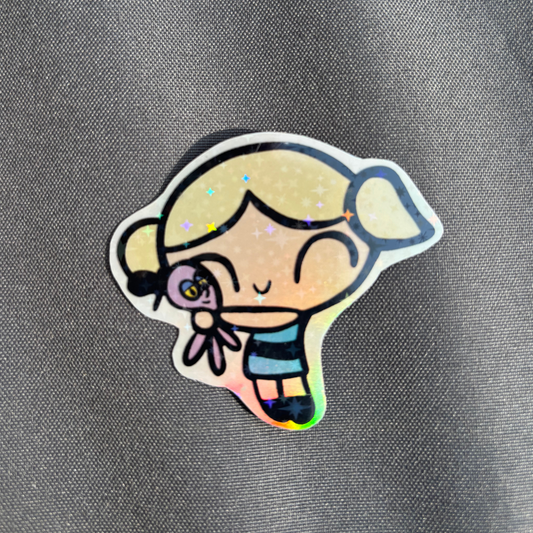 Bubbles - Powerpuff Girls Series Vinyl Sticker