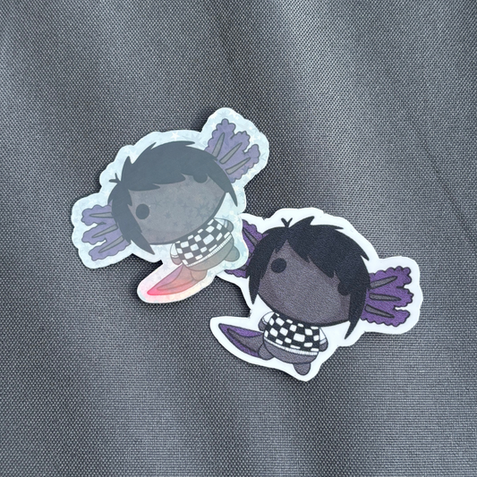 Emolotl - Emo Axolotl Vinyl Sticker